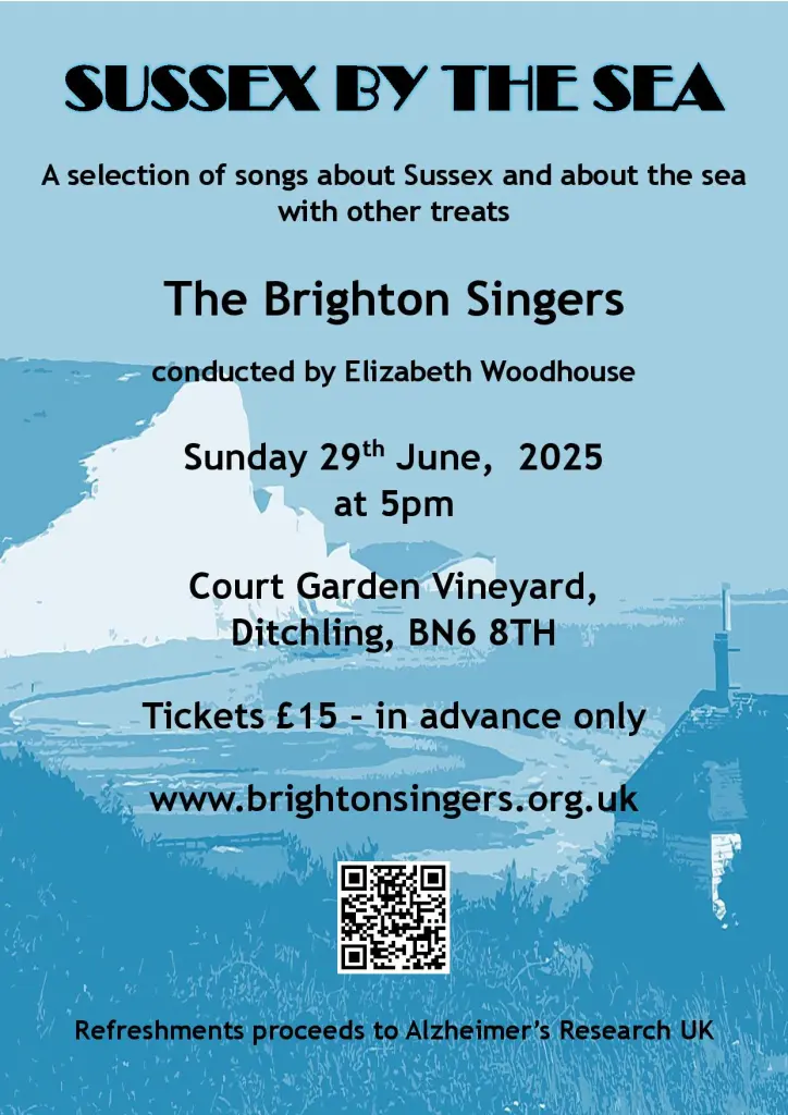 Sussex by the Sea concert poster